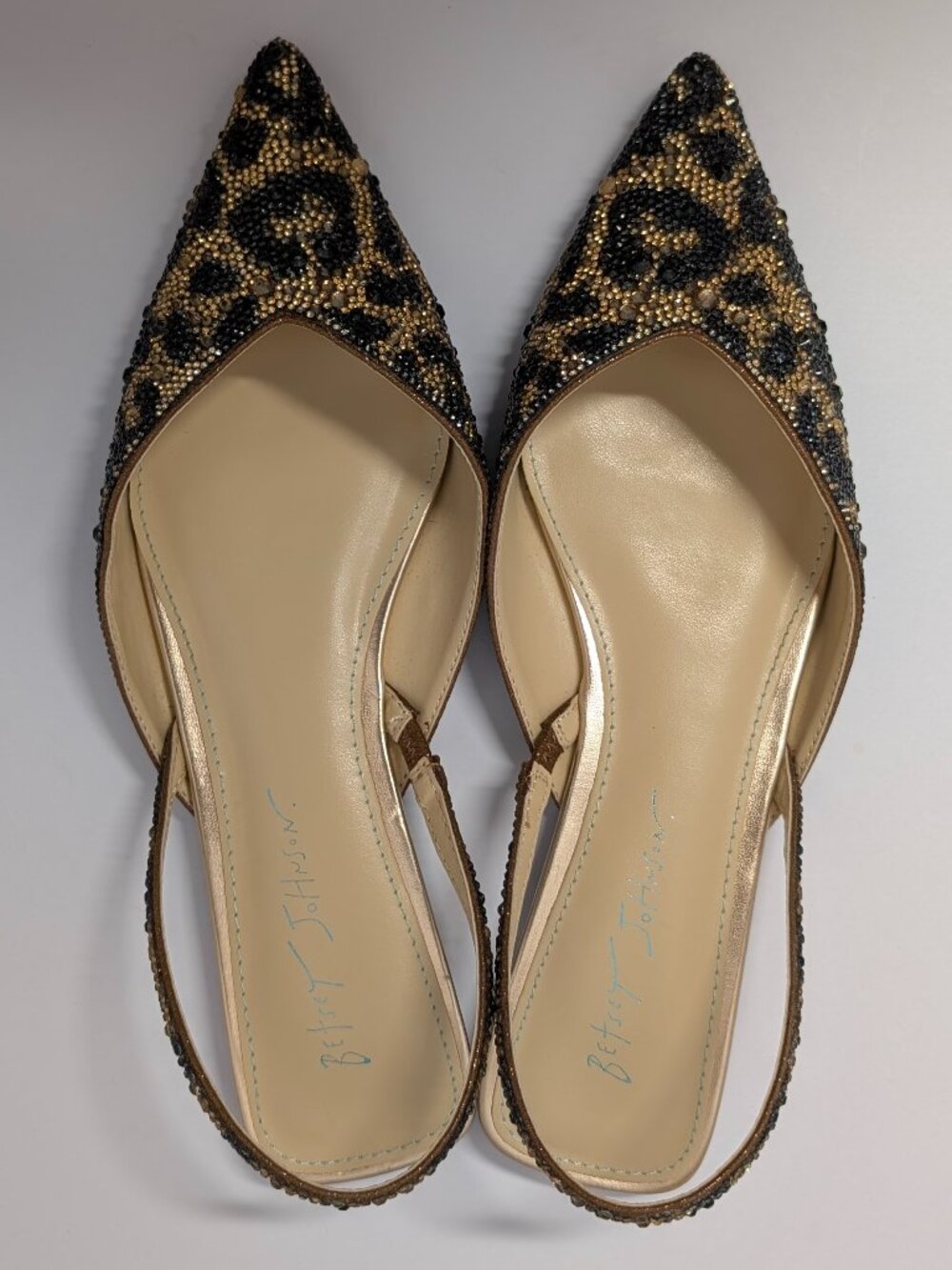 Betsey Johnson SB-Vance Leopard Slingback Flats - Picture 7 of 16